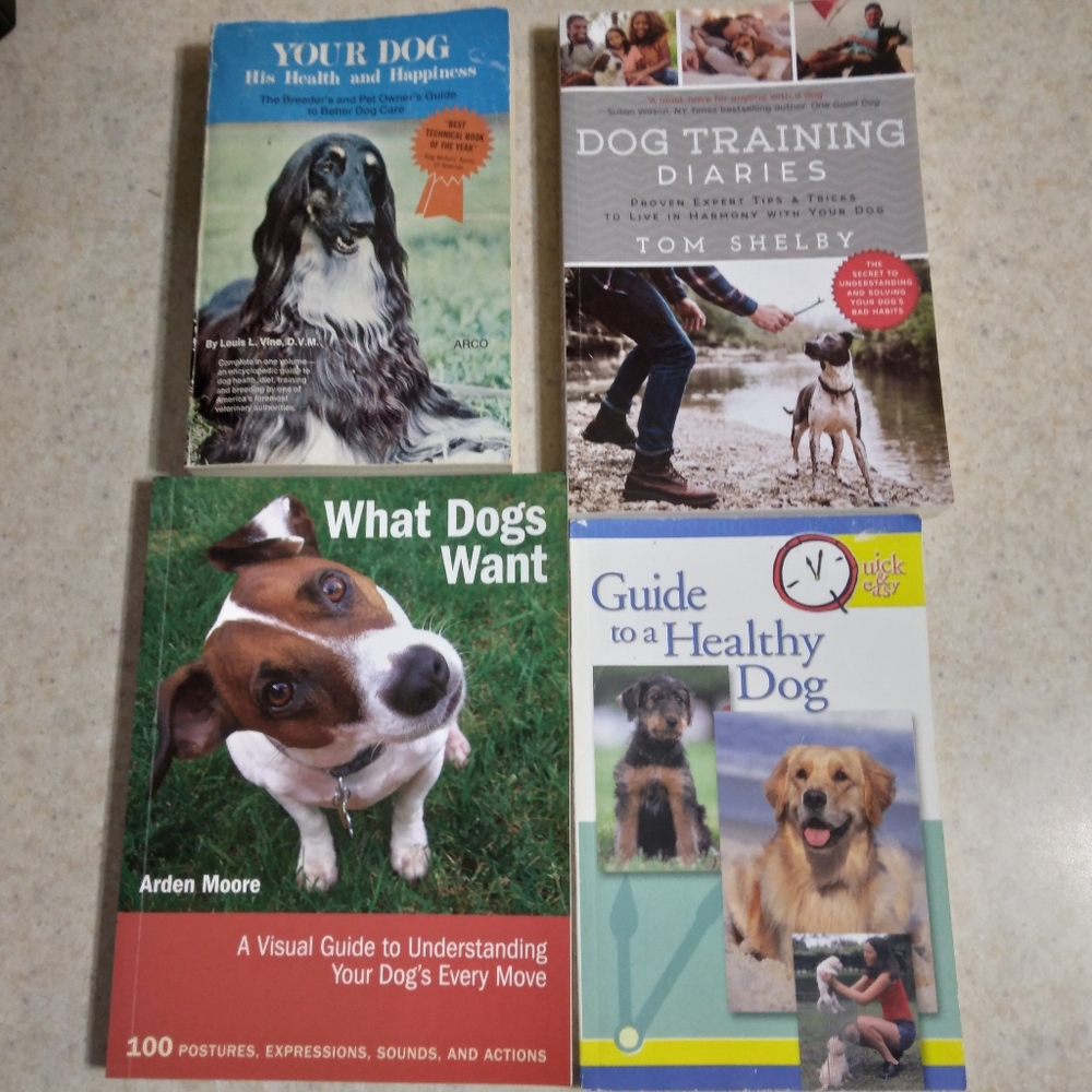 Dog Behavior Books (4)- Soft Cover